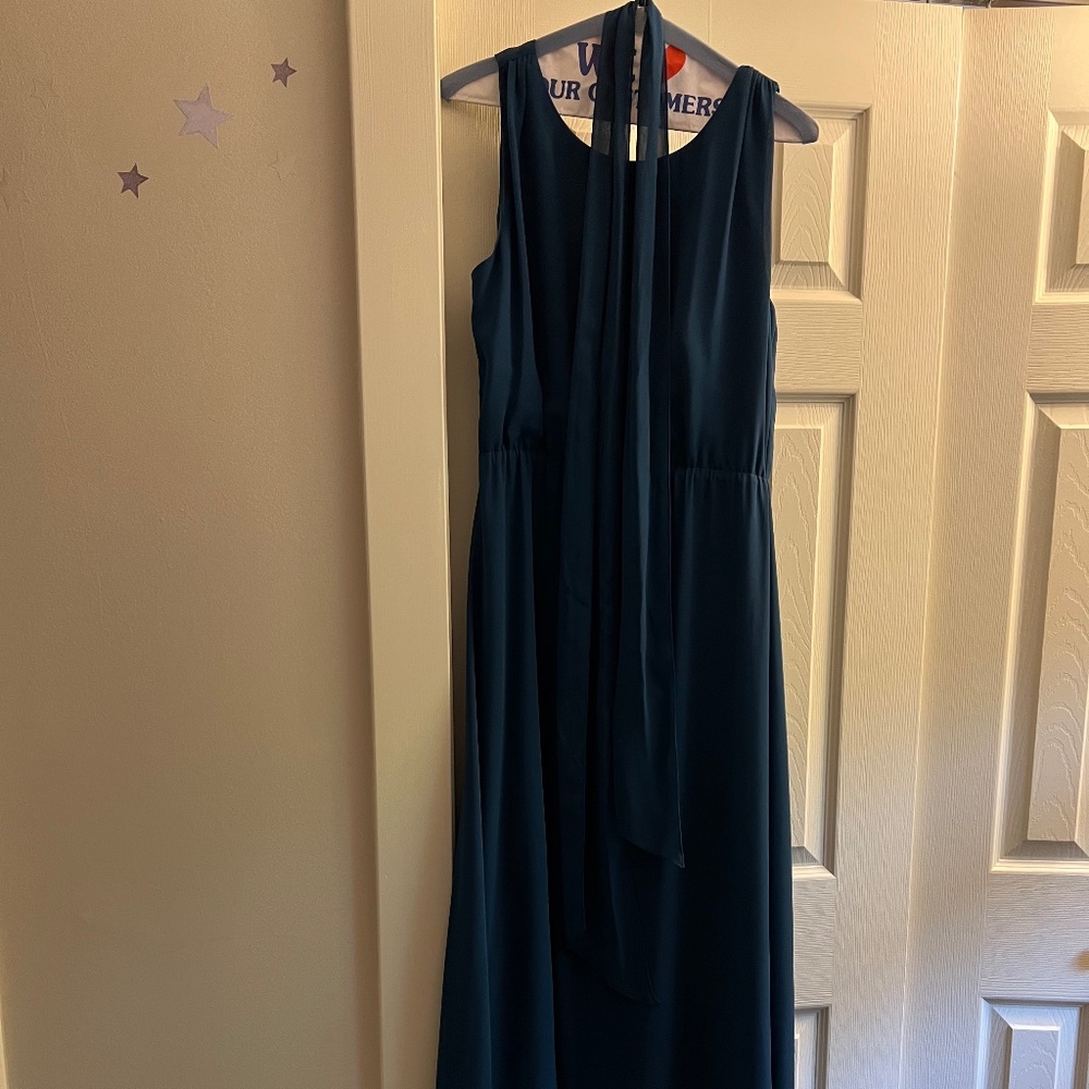 Bridesmaid dress size medium teal